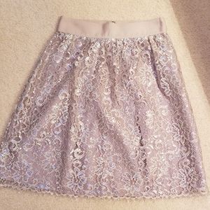 J Crew Lace Skirt